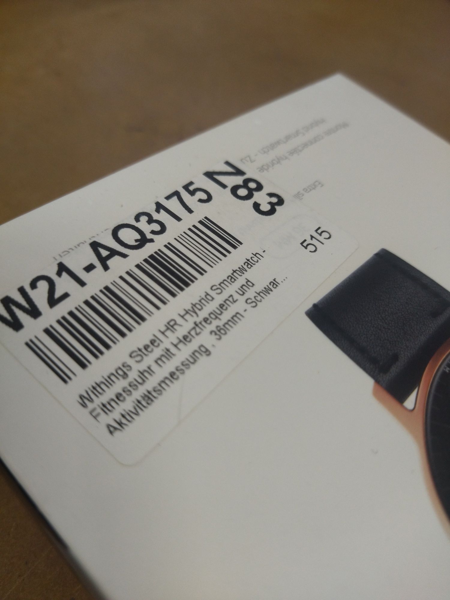 Smartwatch Withings steel HR D2 (v13)