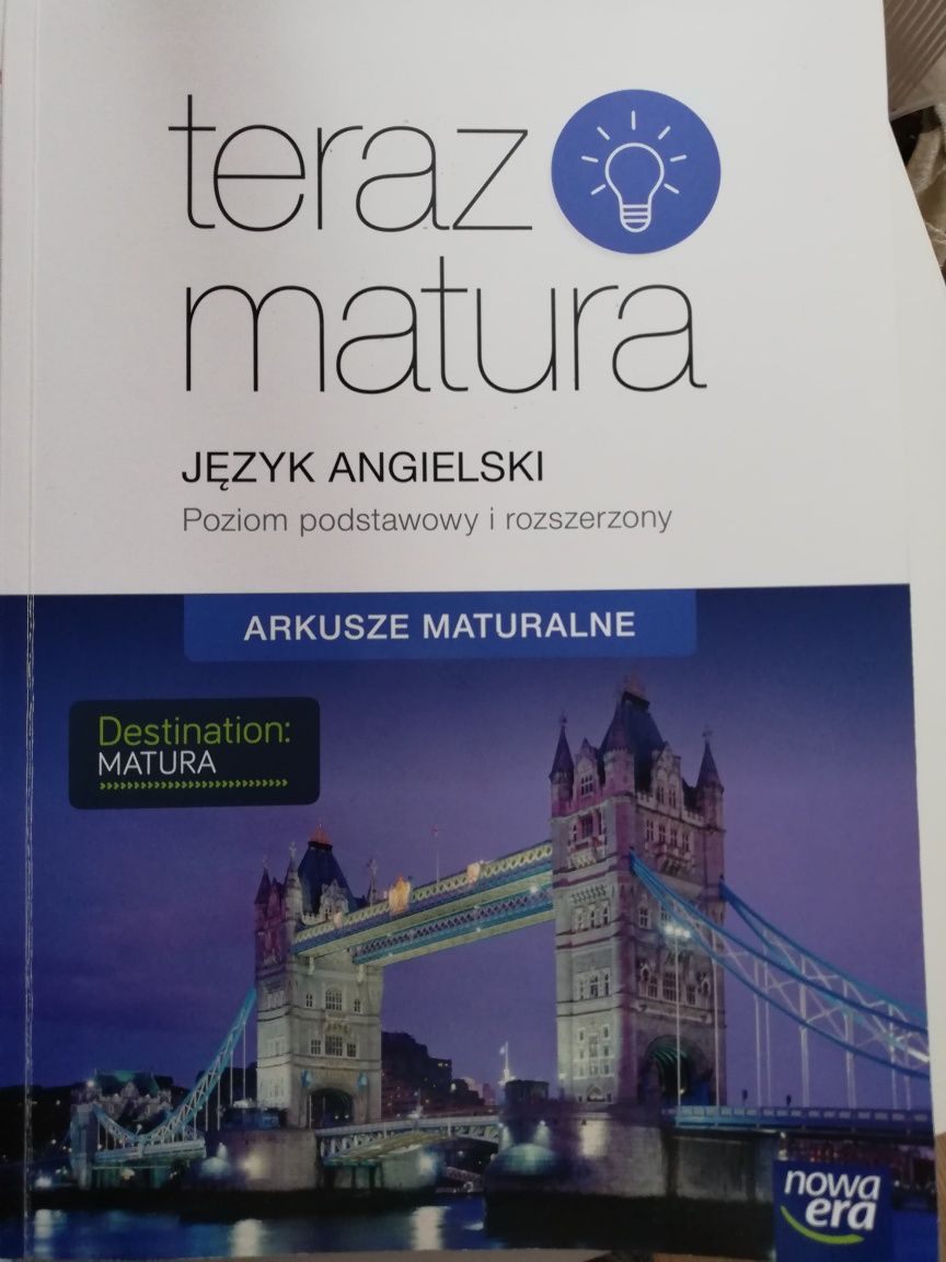 Arkusze maturalne język angielski Teraz matura