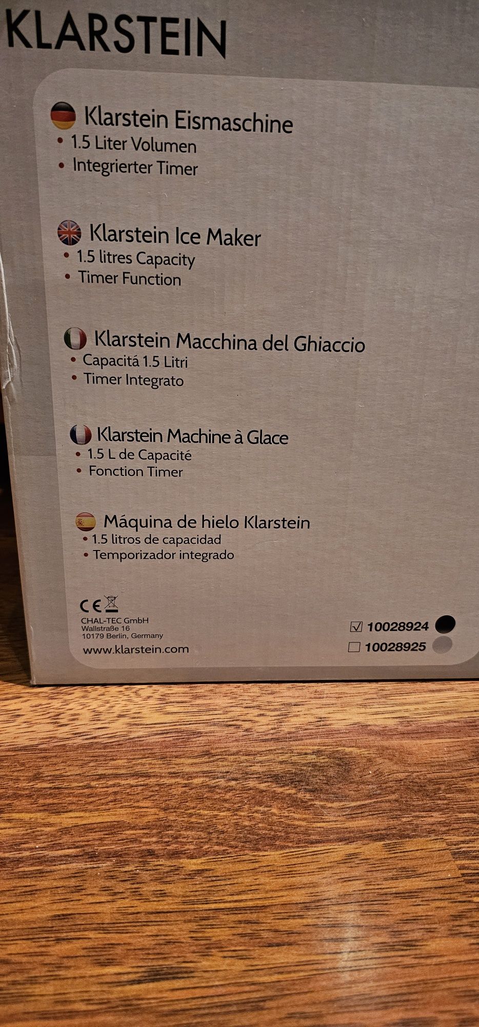 Maszynka do robienia lodów Klarstein