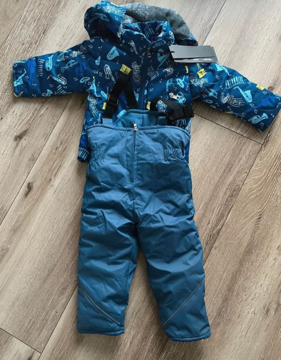 Spodnie i kurtka na zime dla niemowlaka 74/80