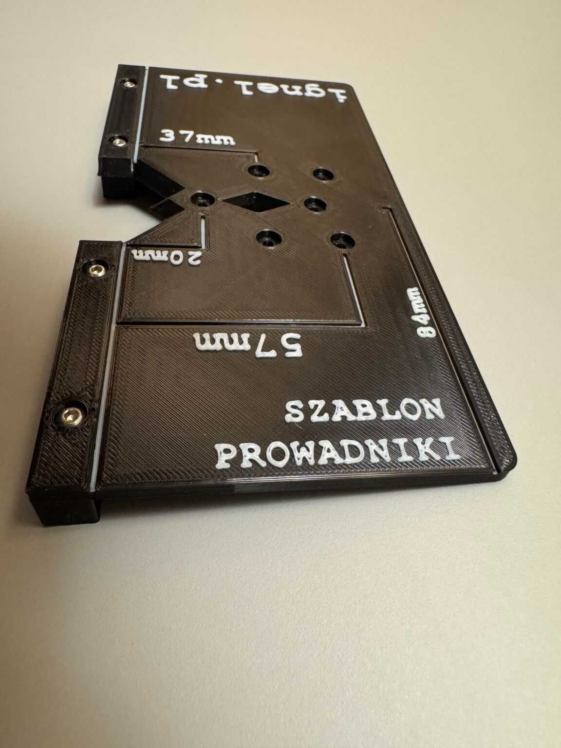 Szablon - Prowadniki Krzyżowe, Prowadniki Proste, Tip-On - 168mm