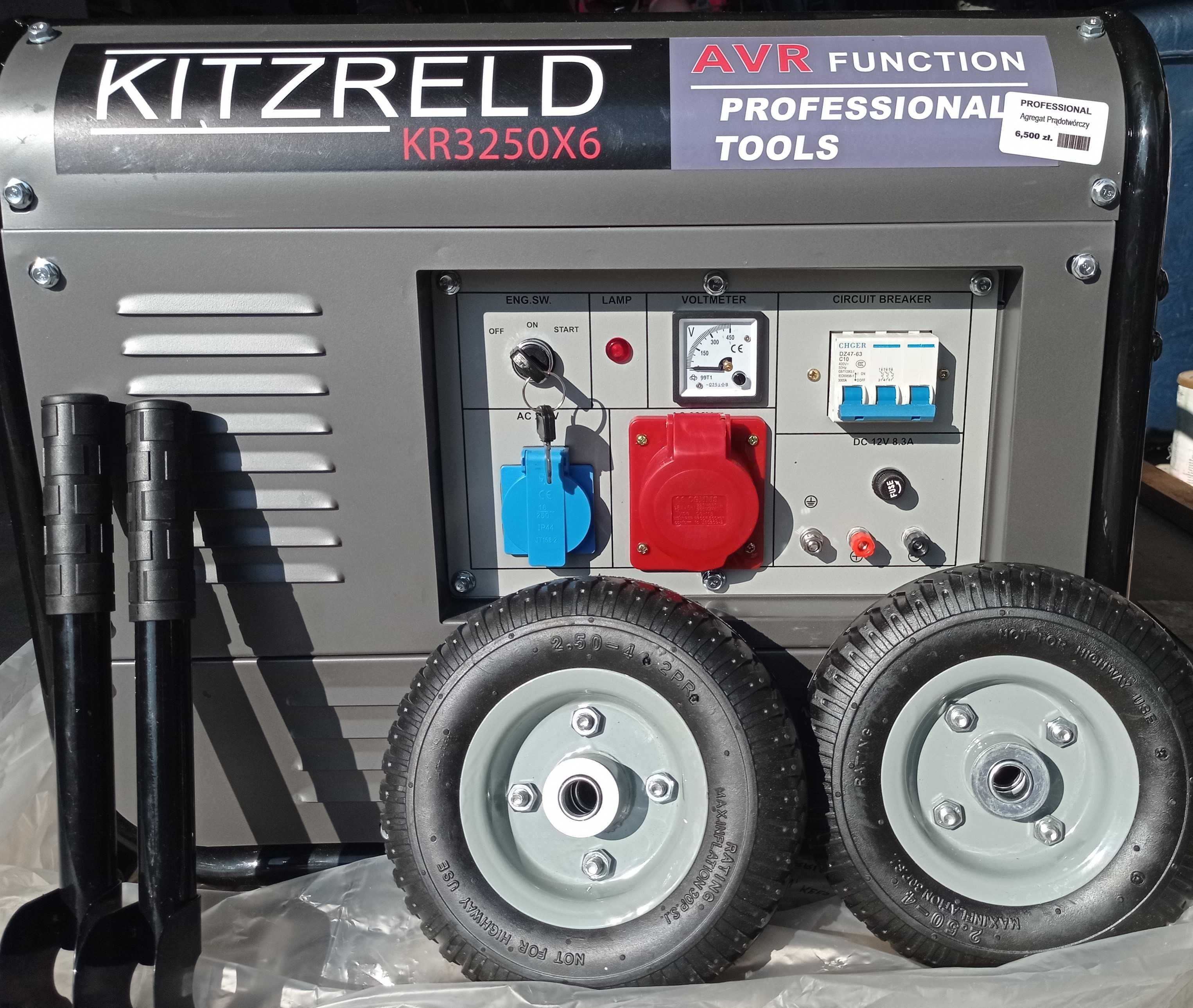 Agregat prądotwórczy Kitzreld KR3250X6 3 fazowy