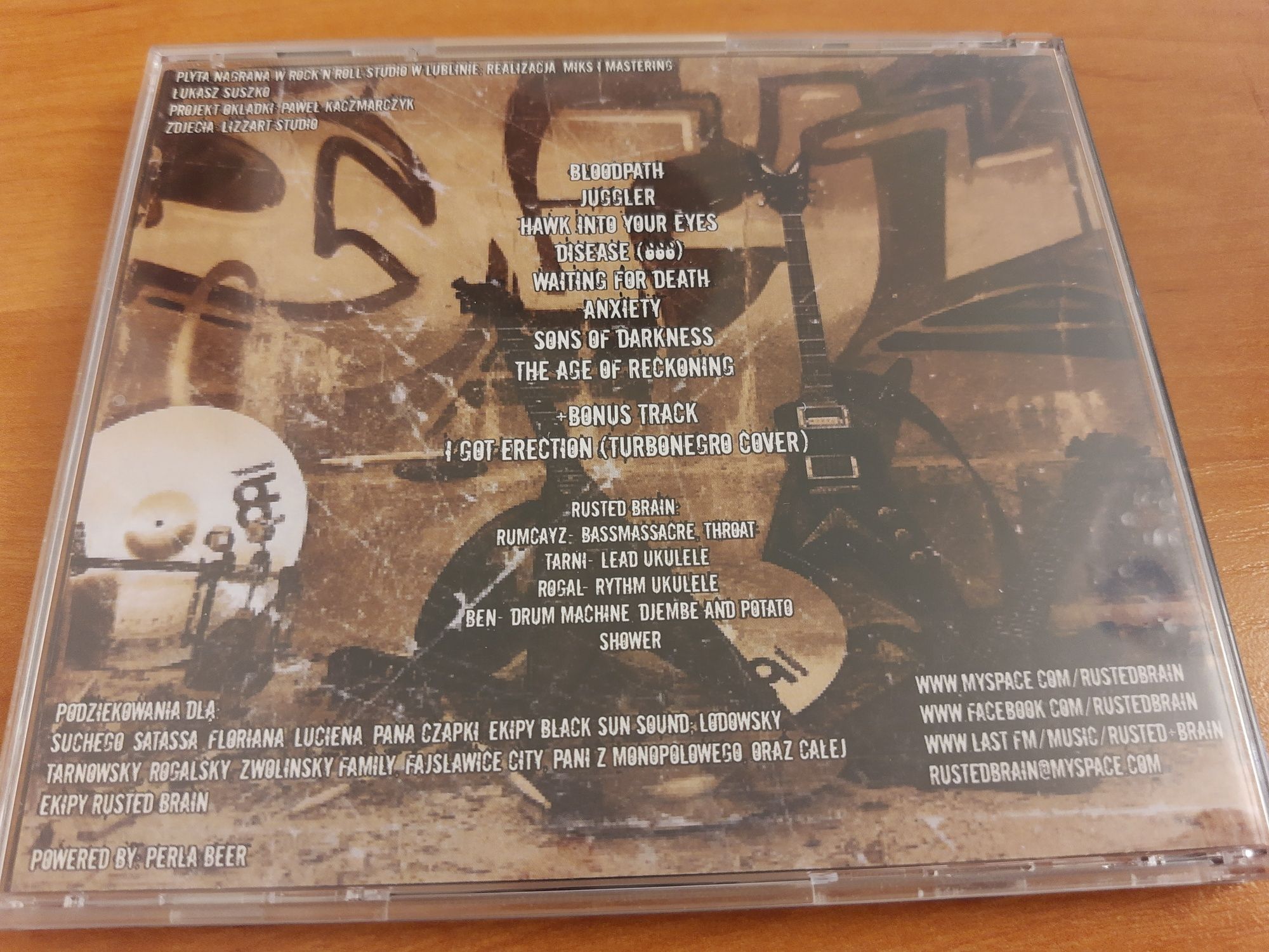 Rusted Brain - Juggler płyta CD