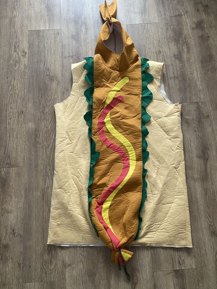 Strój przebranie karnawałowe hot doga