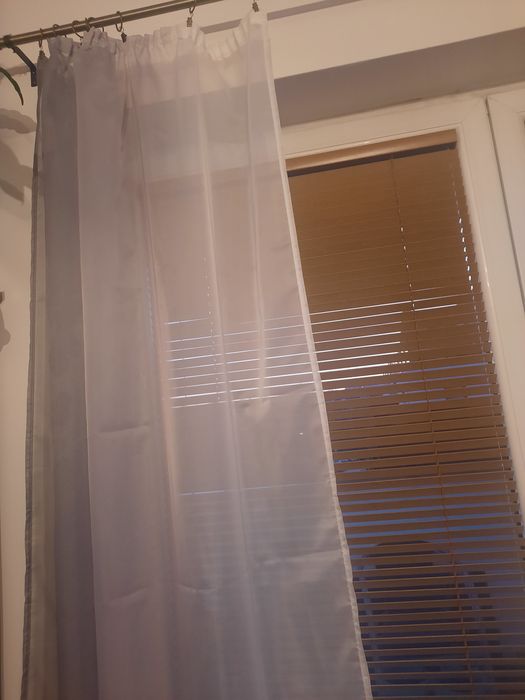 Firanka na kolkach, szelkach