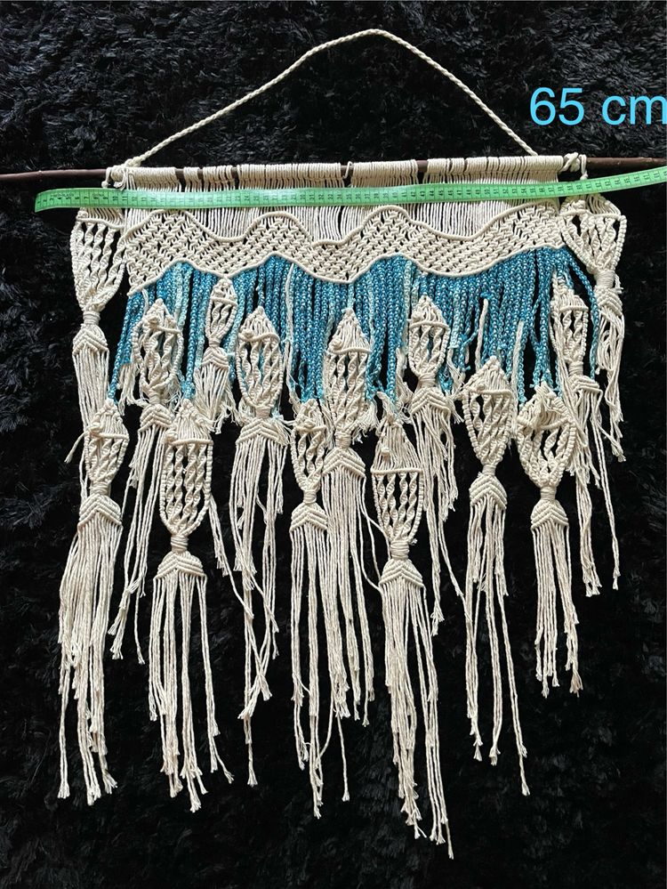 Quadro Macrame Peixes