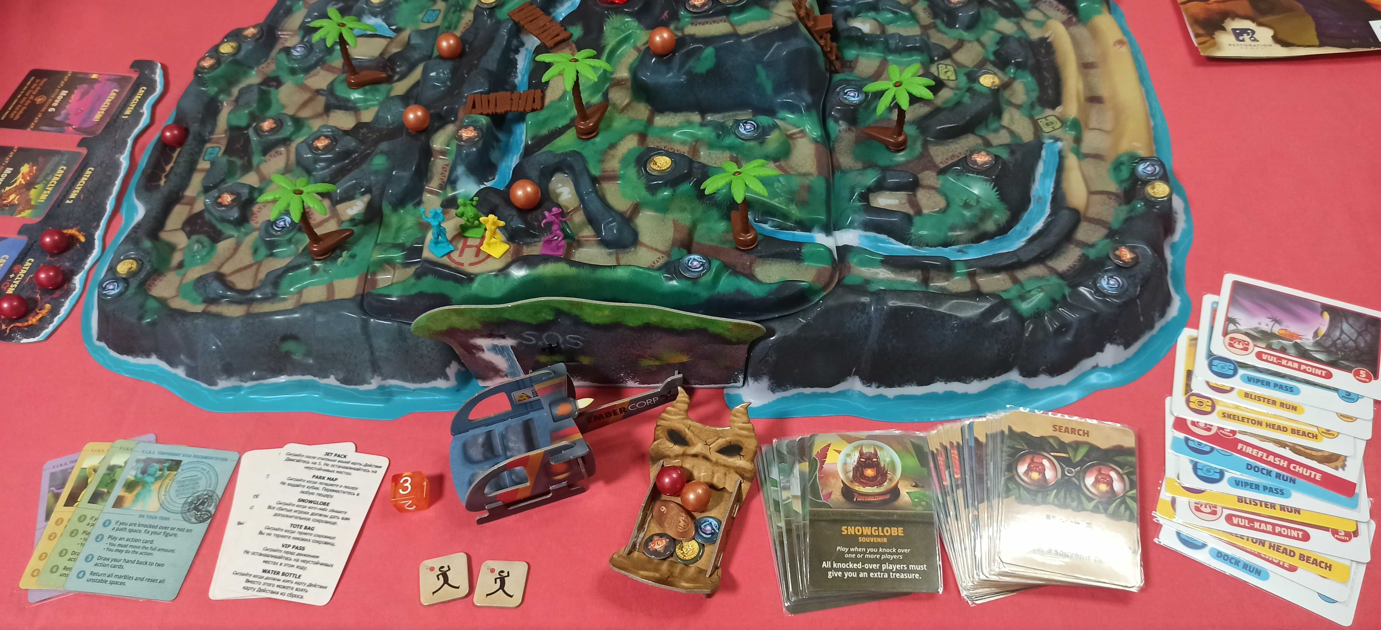 Fireball Island: The Curse of Vul-Kar настольная игра