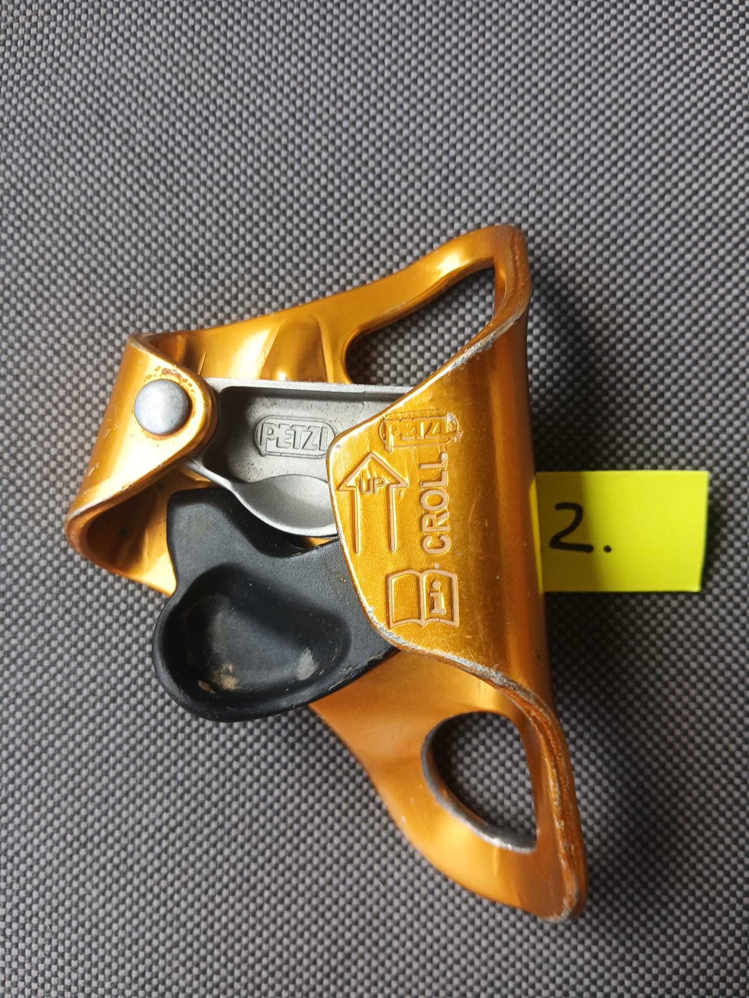Przyrząd zaciskowy Croll L Petzl 2