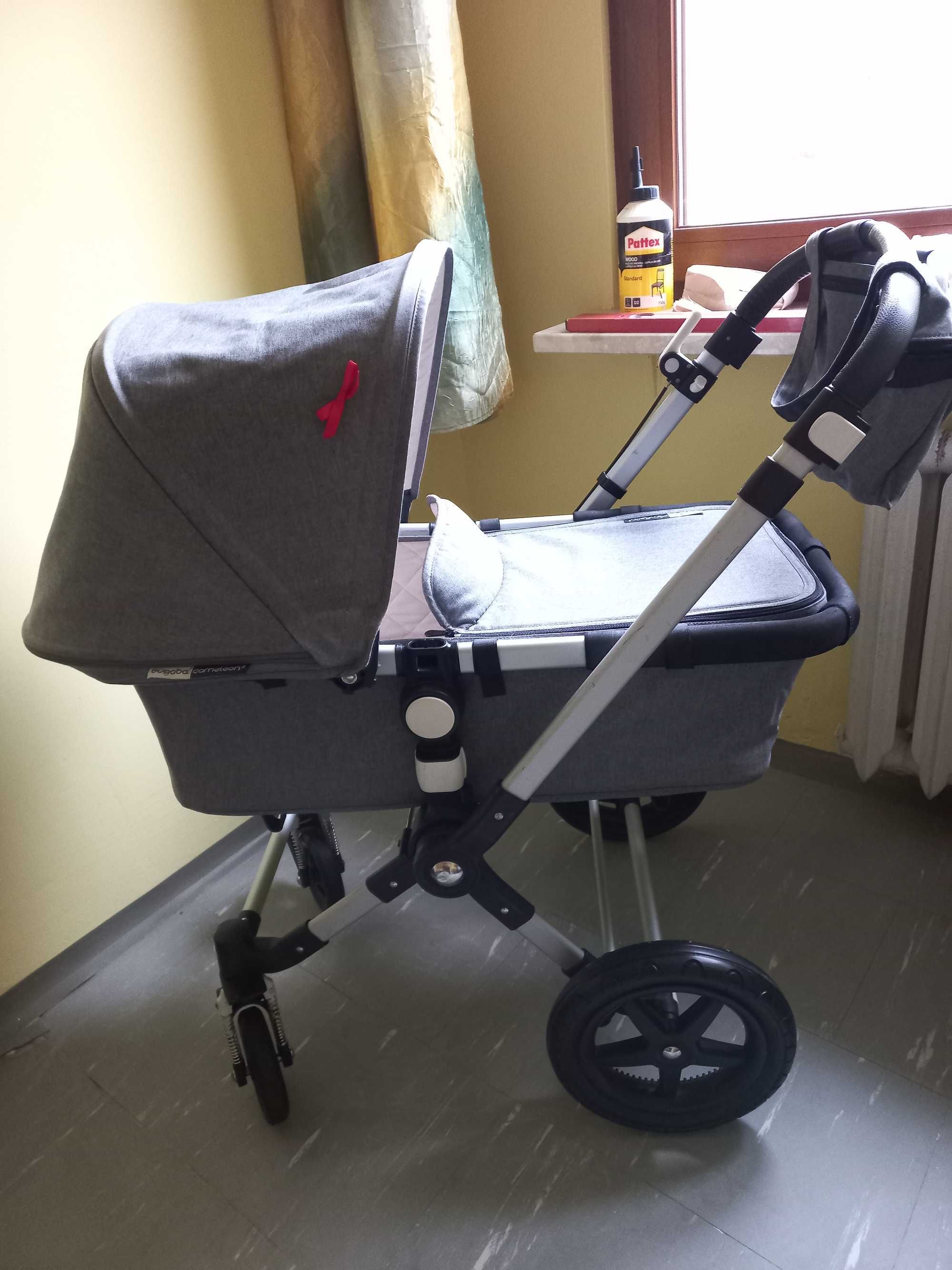 Wózek Bugaboo Cameleon 3 plus fotelik Cybex Cloud Q Platinum