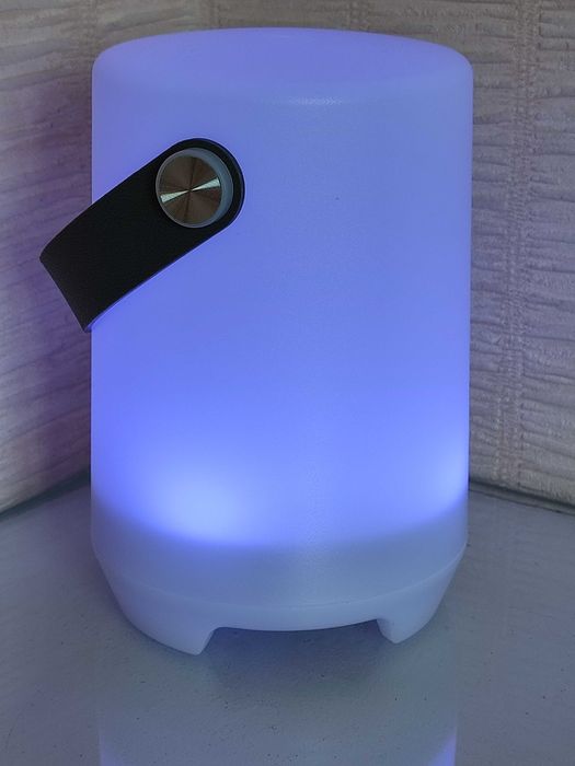 LED світильник різнокольоровий, нічник, з аккумулятором