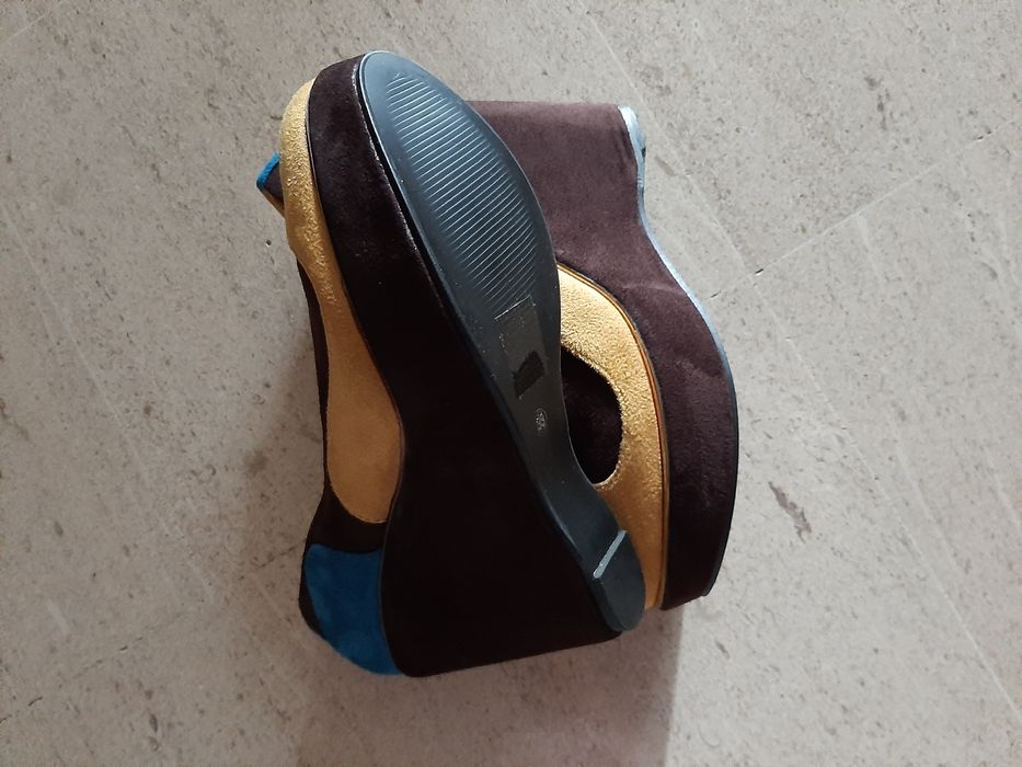 Sapatos moow camurça, 38 - novos