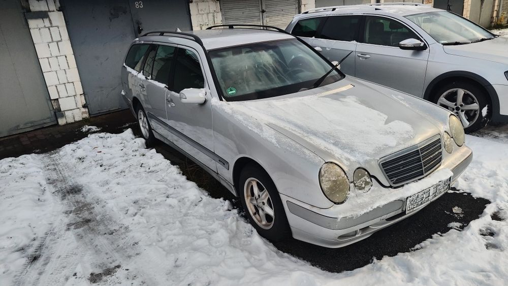 Silnik 2.0 kompresor razem z autem Mercedes w210 LPG Manual Skóry Bose
