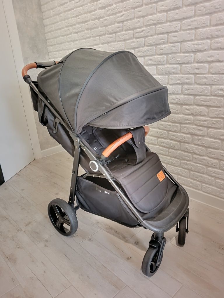 Прогулочная коляска Kinderkraft Grande Black