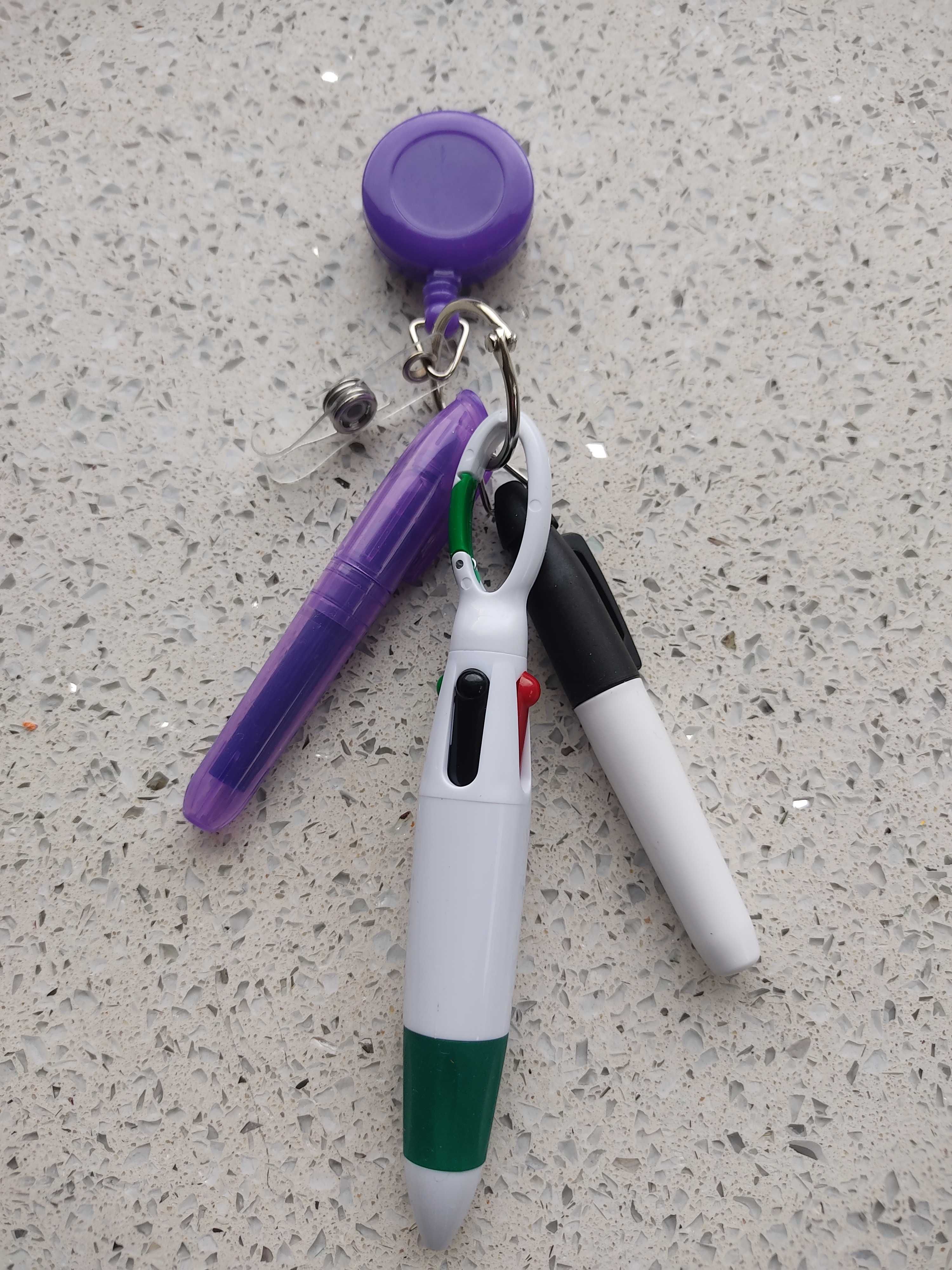 Porta cartões + 3 canetas para enfermeira