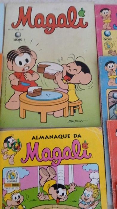 Turma da Mónica (Bidu,Louco,Tina,Astronauta,Penadinho,Piteco,etc)