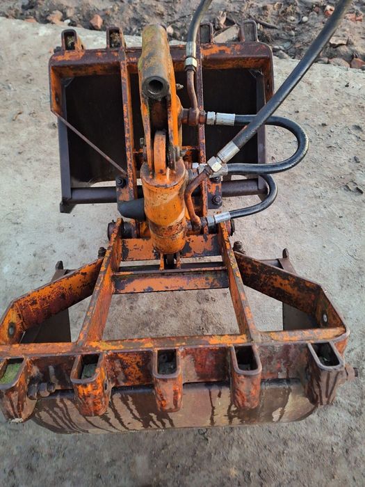 Chwytak   hds koparki dźwigu do ziemi piasku gruzu kamieni mo