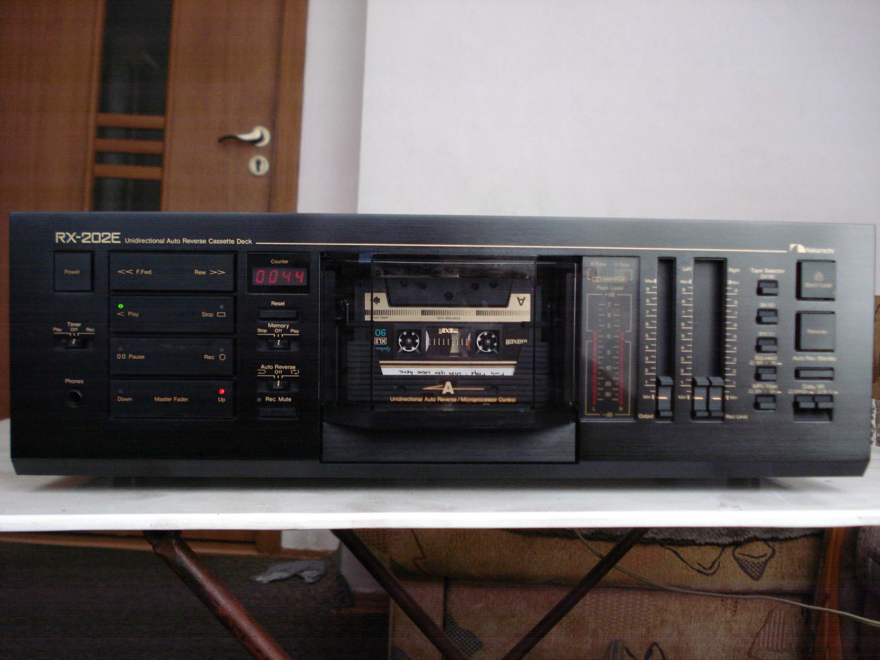 Дека касетна "Nakamichi" RX-202E, BX-125