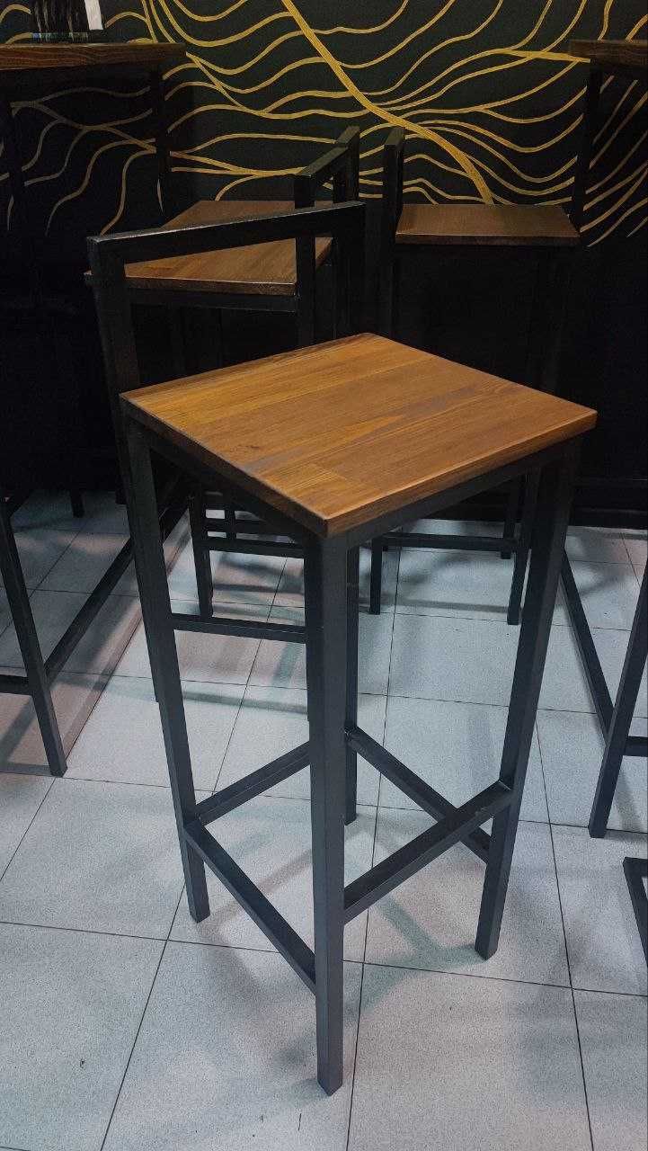 Продам Барные стулья для кафе + 4 стола (стиль лофт)