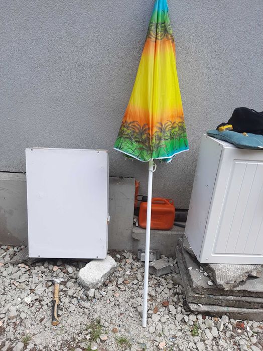 Parasol ogrodowy słoneczny deszczowy regulowany