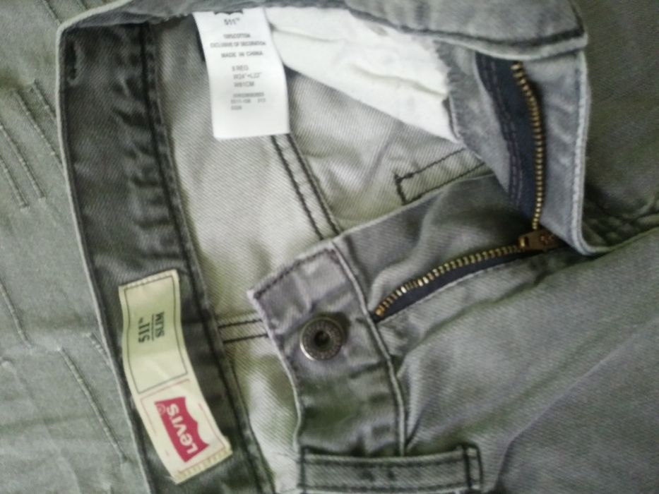 Jeansy dziecięce levi's 511 rozm.W24×L22