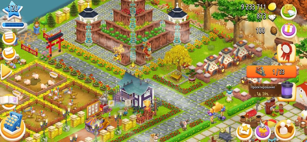 Продам аккаунт Hay day 120