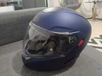 Capacete modular Caberg HORUS azul mate com pinlock NOVO