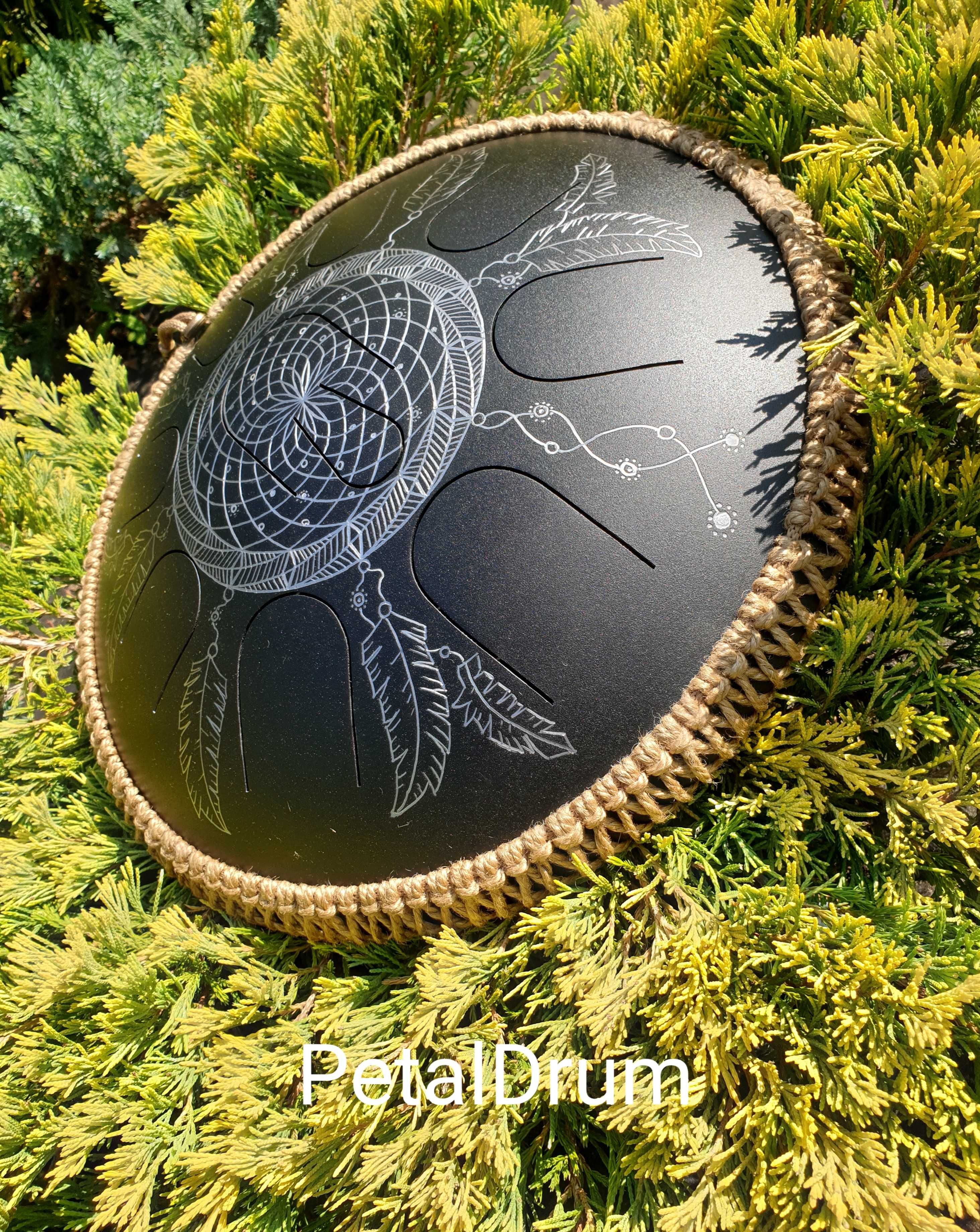 Глюкофон 9 нот+ 1обертон. PetalDrum. Язичковий (пелюстковий) барабан.