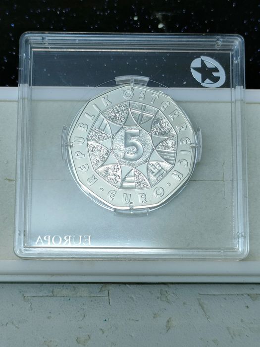 Áustria moeda 5 euros 2009 / Joseph Haydn
