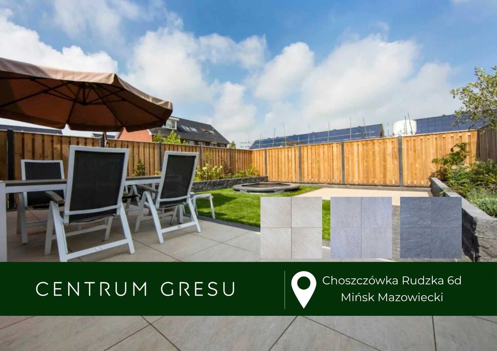 Płyta Bruk Bet Fiordi 60x60 4 cm Geoceramica Beton Taras Podjazd Garaż