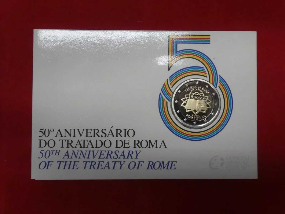 2€ Proof Tratado de Roma  de 2007