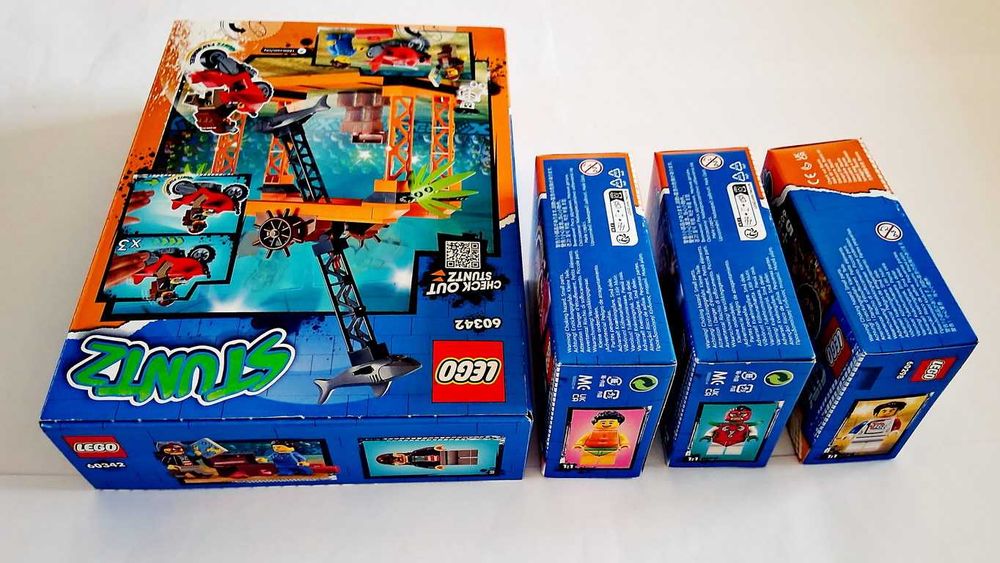 Lego City Stuntz Lote conjunto de 4 sets selados