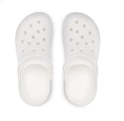 Crocs Classic Crush Clog White ЖІНОЧІ