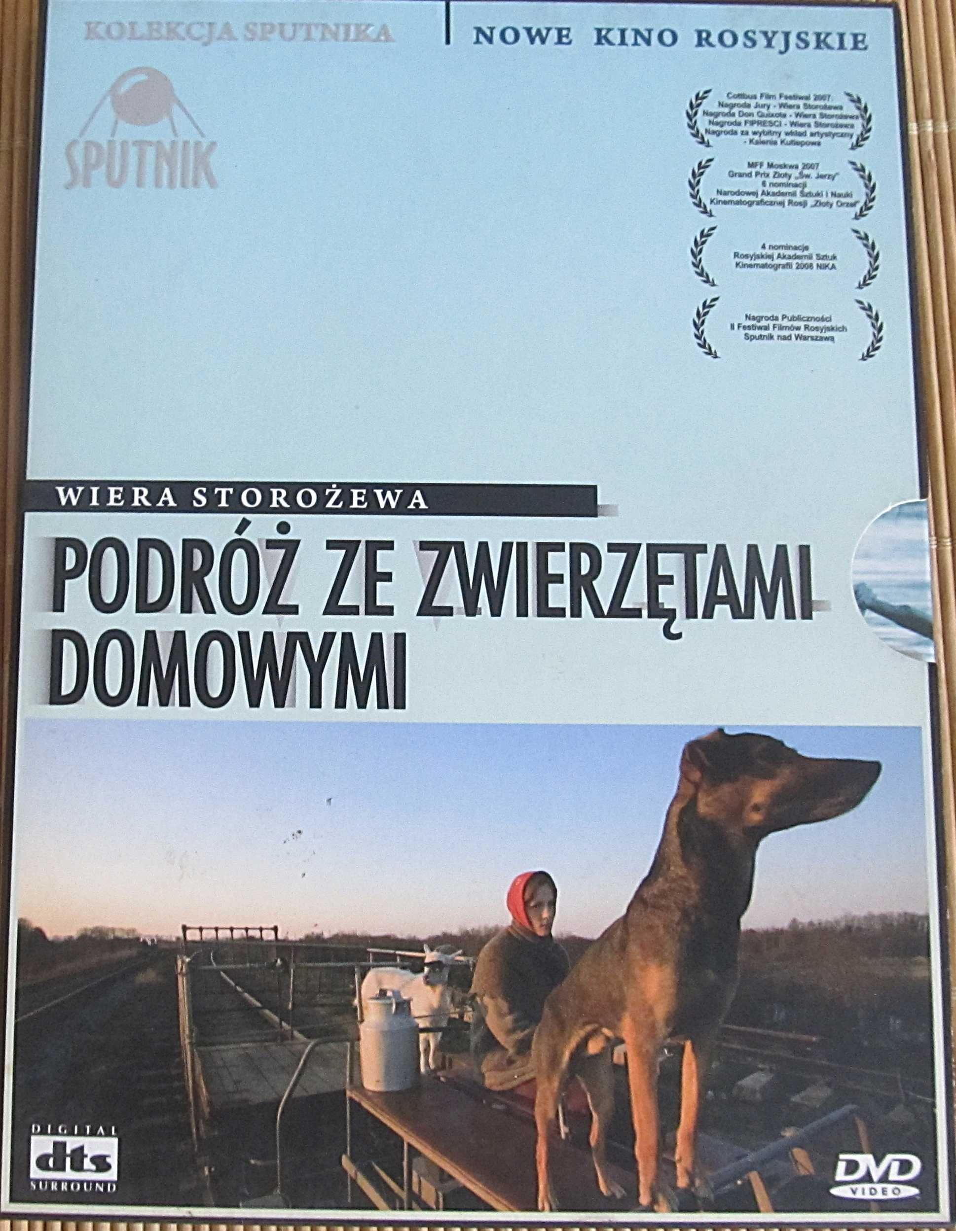 Podróż ze zwierzętami domowymi dvd Nowe Kino Rosyjskie