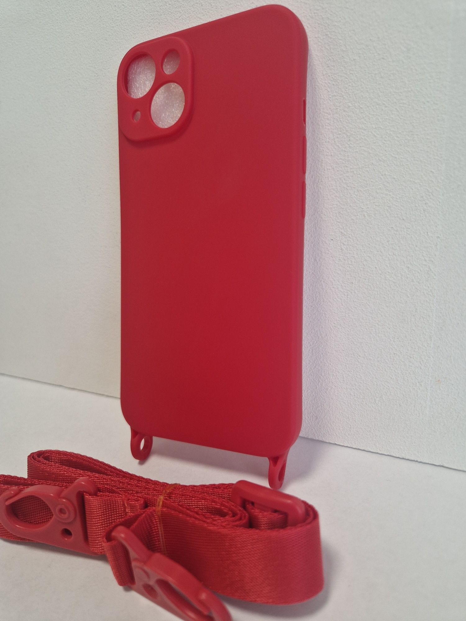 Strap Silicone Case do Iphone 14 wzór 2 czerwony