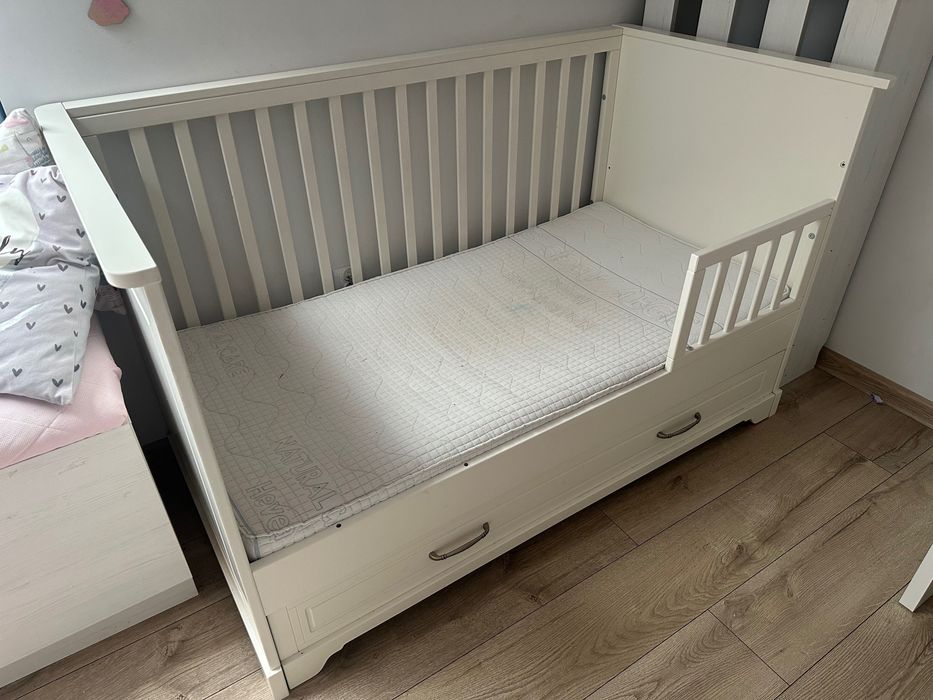 Łóżeczko-tapczanik Novelies Melody 140x70 + materac