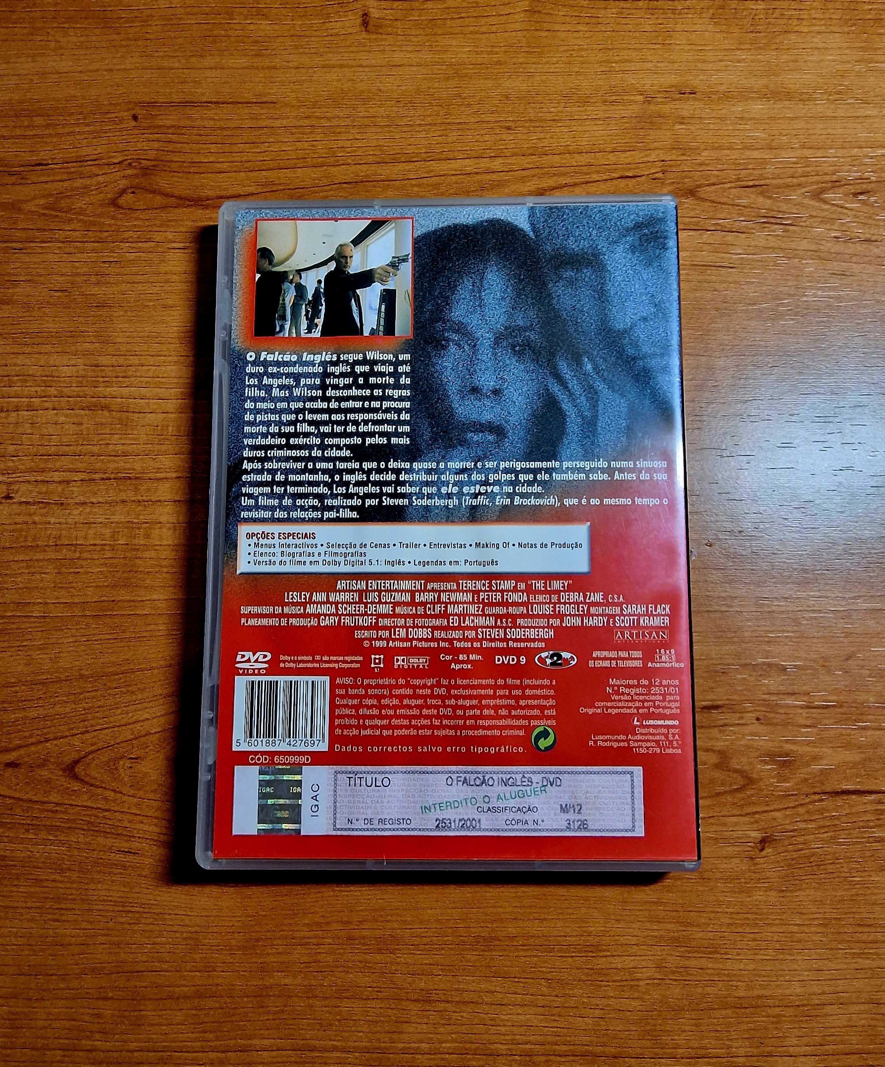 O FALCÃO INGLÊS (Steven Soderbergh) Terence Stamp/Lesley W/Peter Fonda