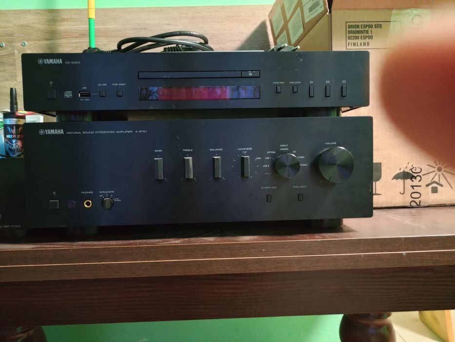 Zestaw yamaha Amp+cd