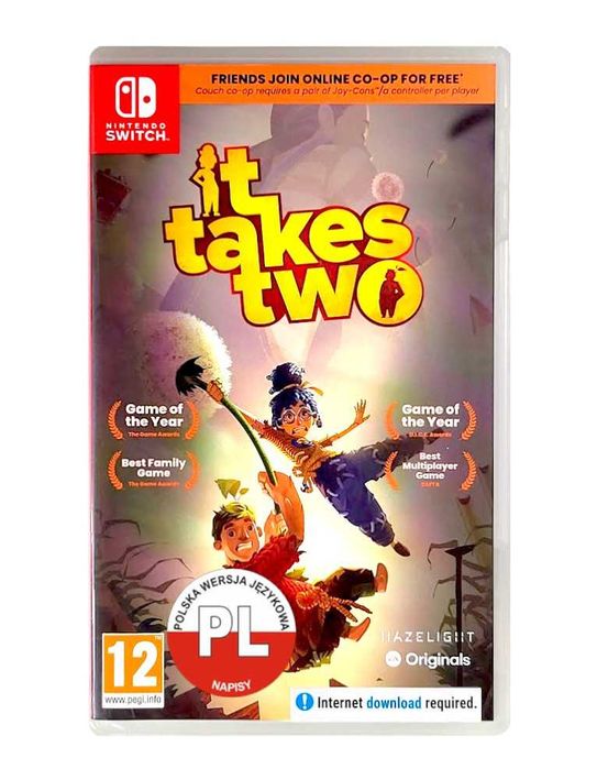 It Takes Two / Gra Nintendo Switch / Napisy PL / Sklep z grami / Wwa