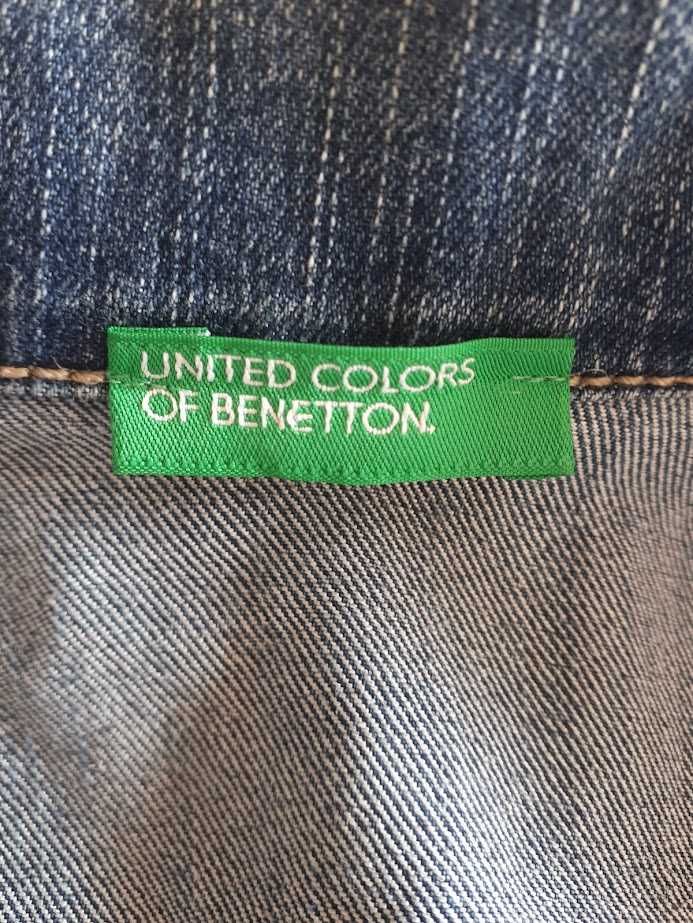 Benetton | Casaco de ganga menina | 4-5 anos (110 cm)
