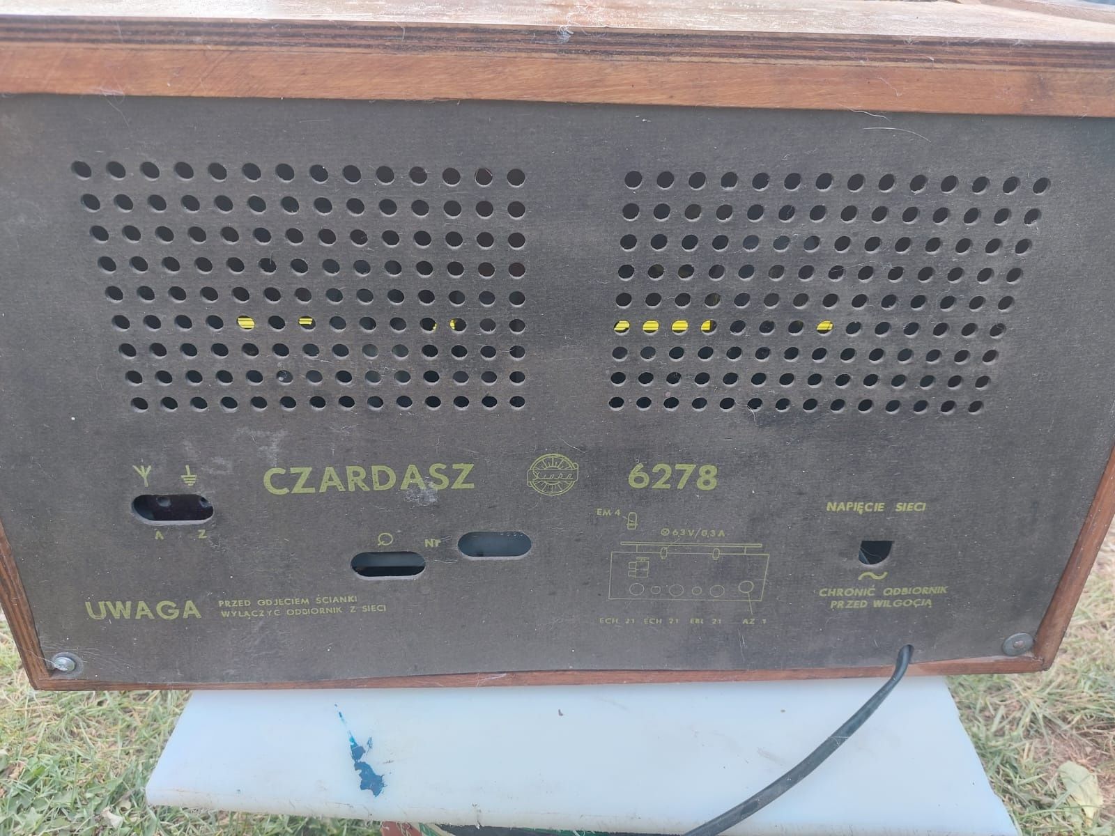 Stare radio CZARDASZ 6278