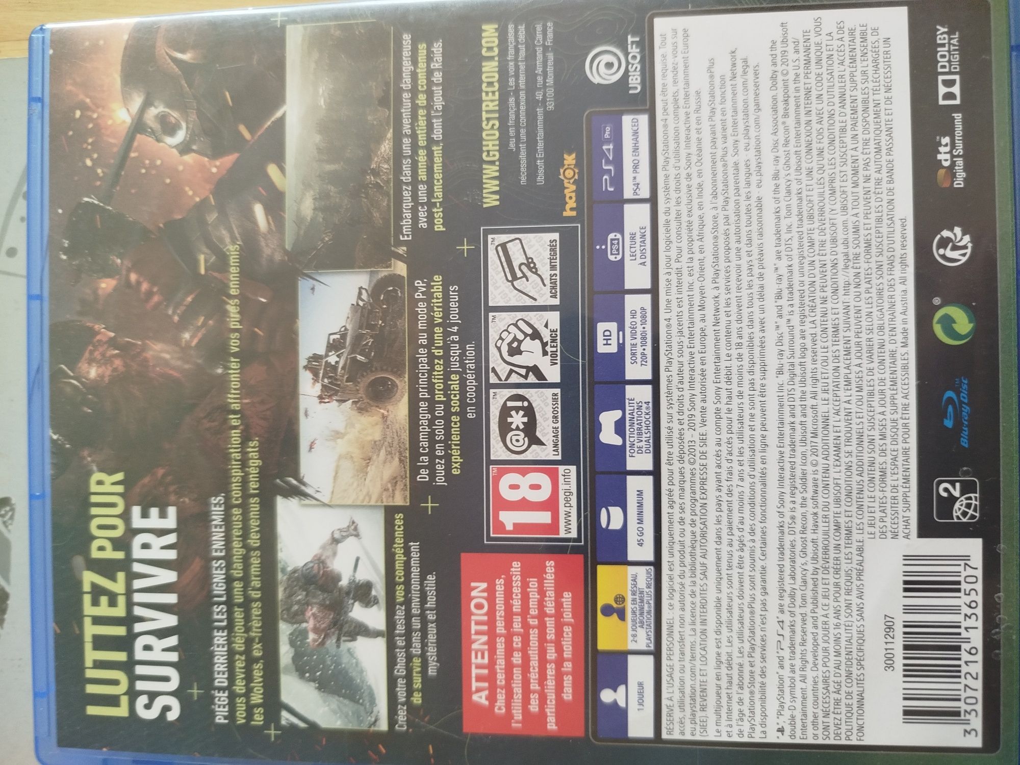 Gra GhostRecon Breakpoint Ps4