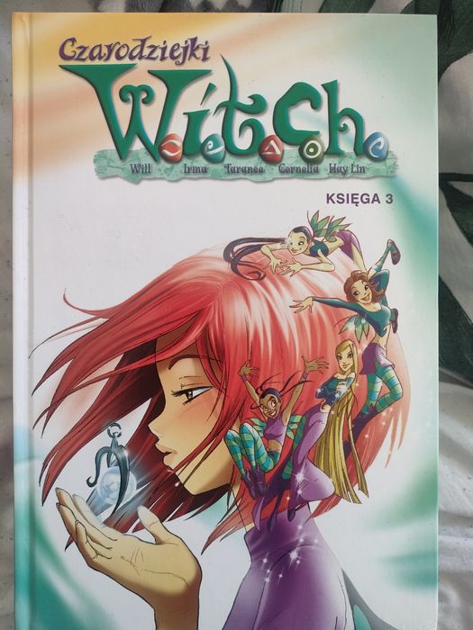 Komiksy "Czarodziejki W.I.T.C.H" księgi 1-4