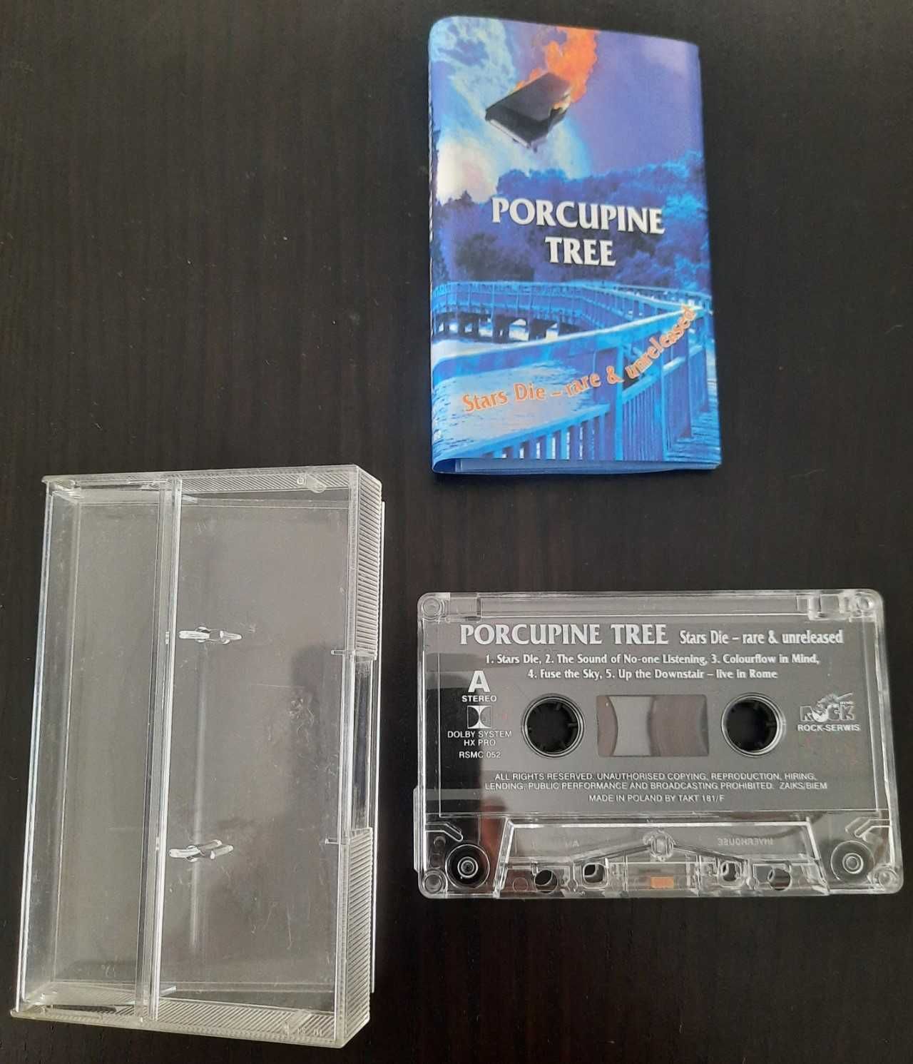 Porcupine Tree – Cassete - Stars Die - Rare & Unreleased
