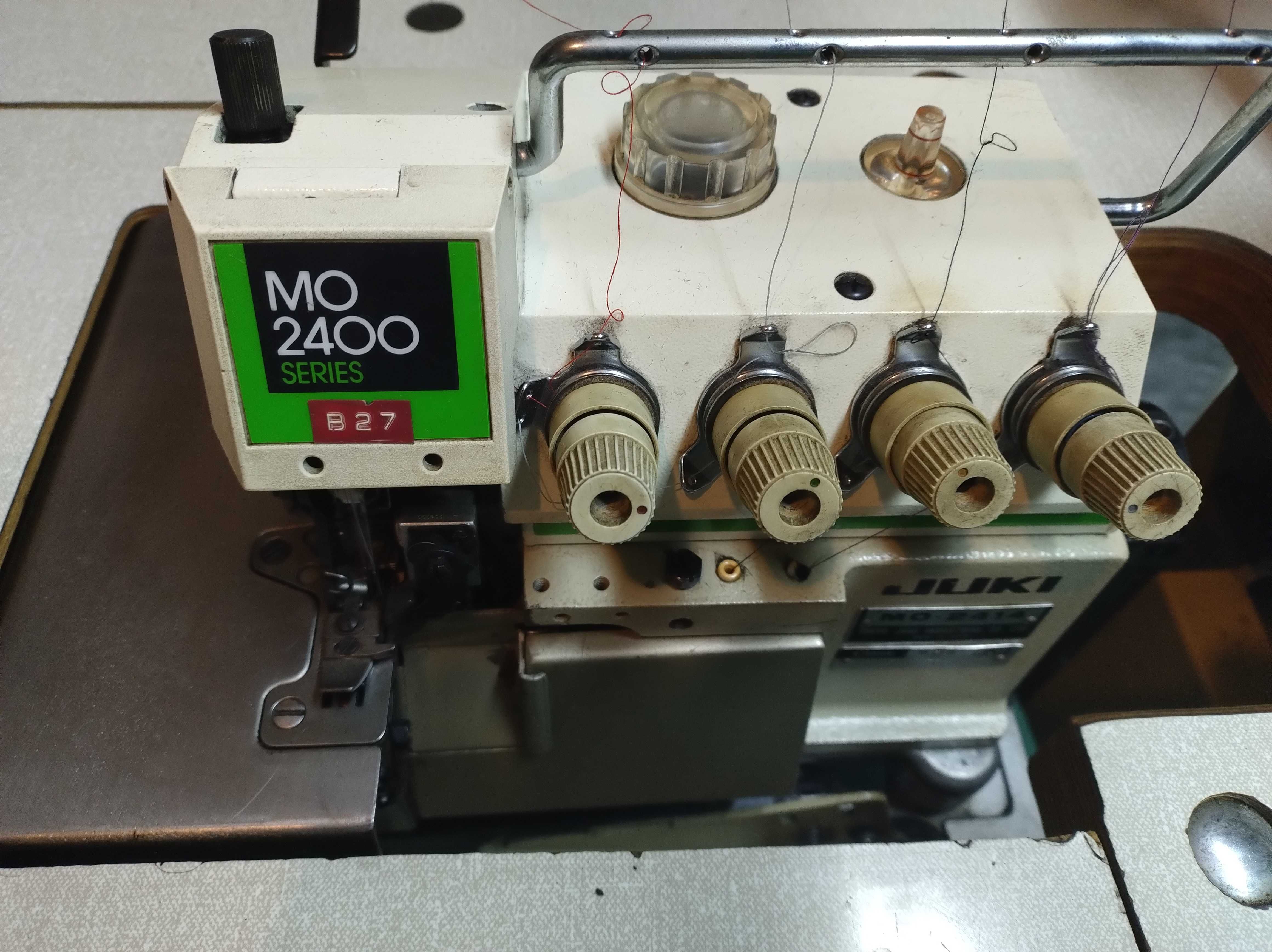 Overlock overlok owerlok 4 nitkowy JUKI MO2400 na siłę Made in JAPAN