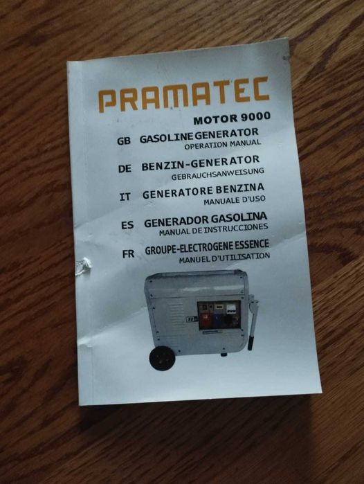 Бензиновий генератор PRAMATEC PS-9000 2,5 квт 3 фазний