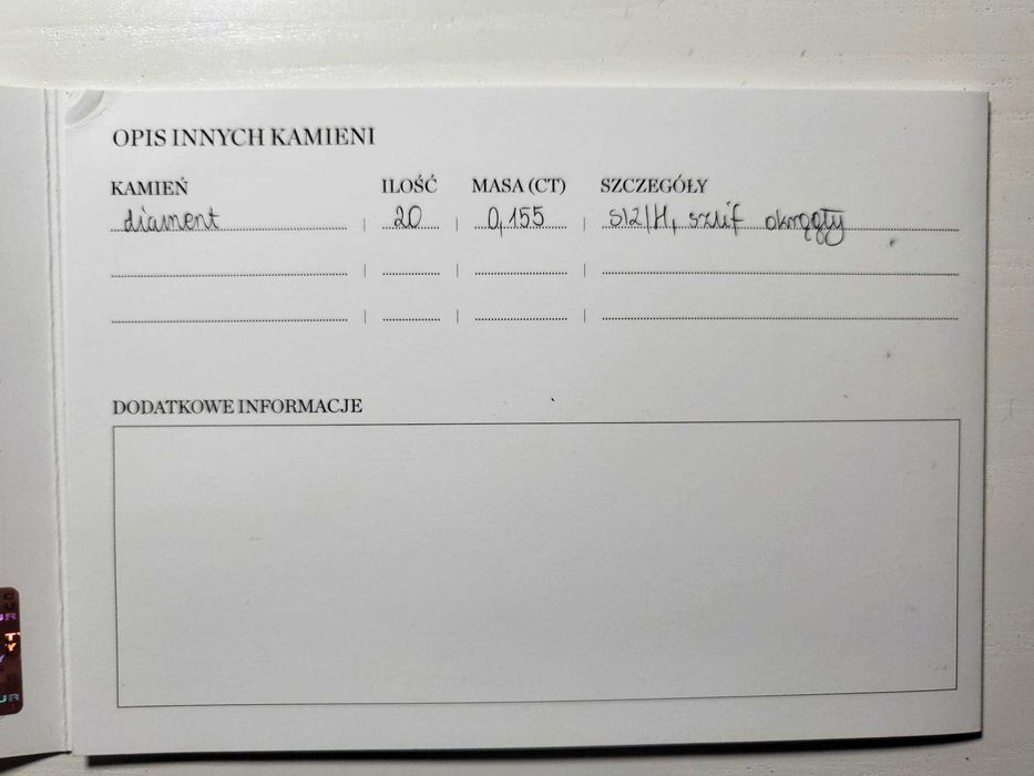 Pierścionek zaręczynowy Savicki - Share Your Love z certyfikatem