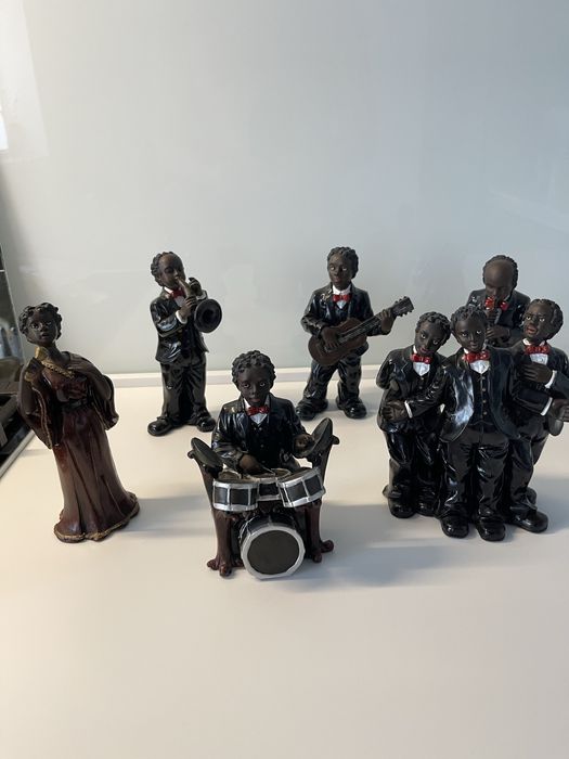 Коллекция фигурок статуэток Джаз-бенд -новые
