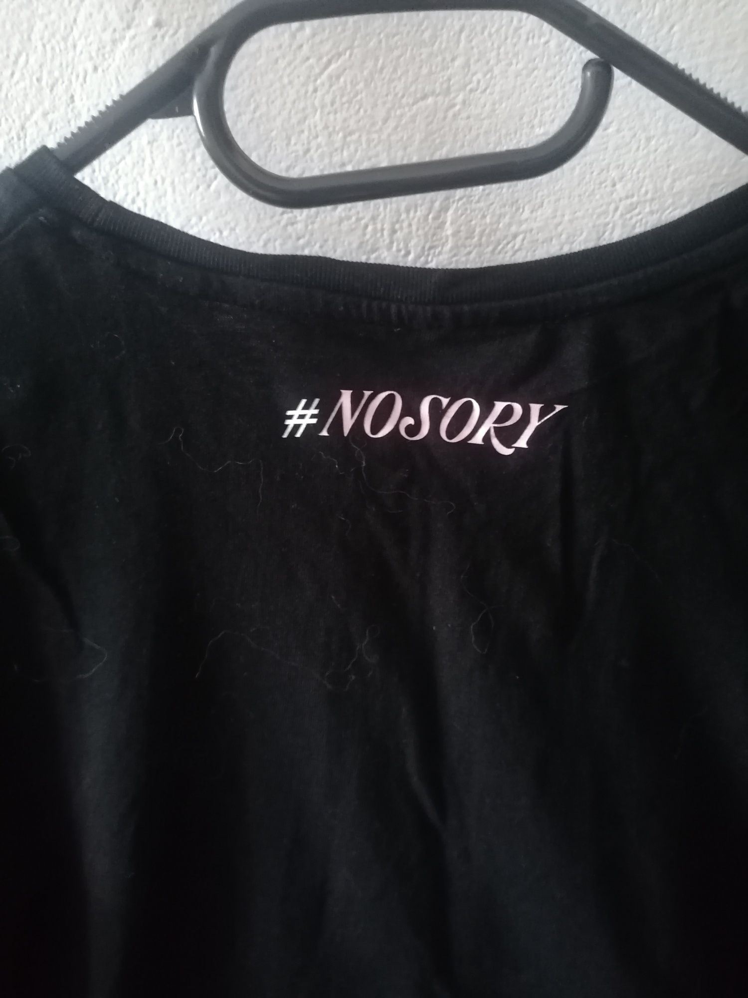 Sanah koszulka T-shirt haftowana piwonia No Sory Królowa Dram