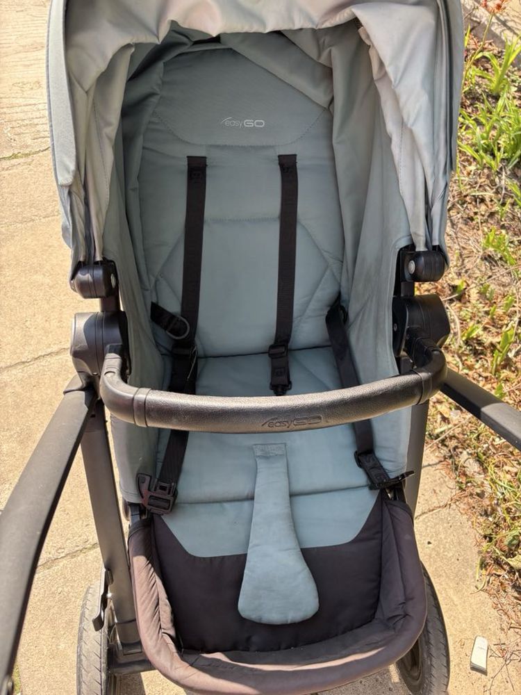 Sprzedam Wózek EasyGo OPTIMO AIR Przodem Tyłem 22Kg