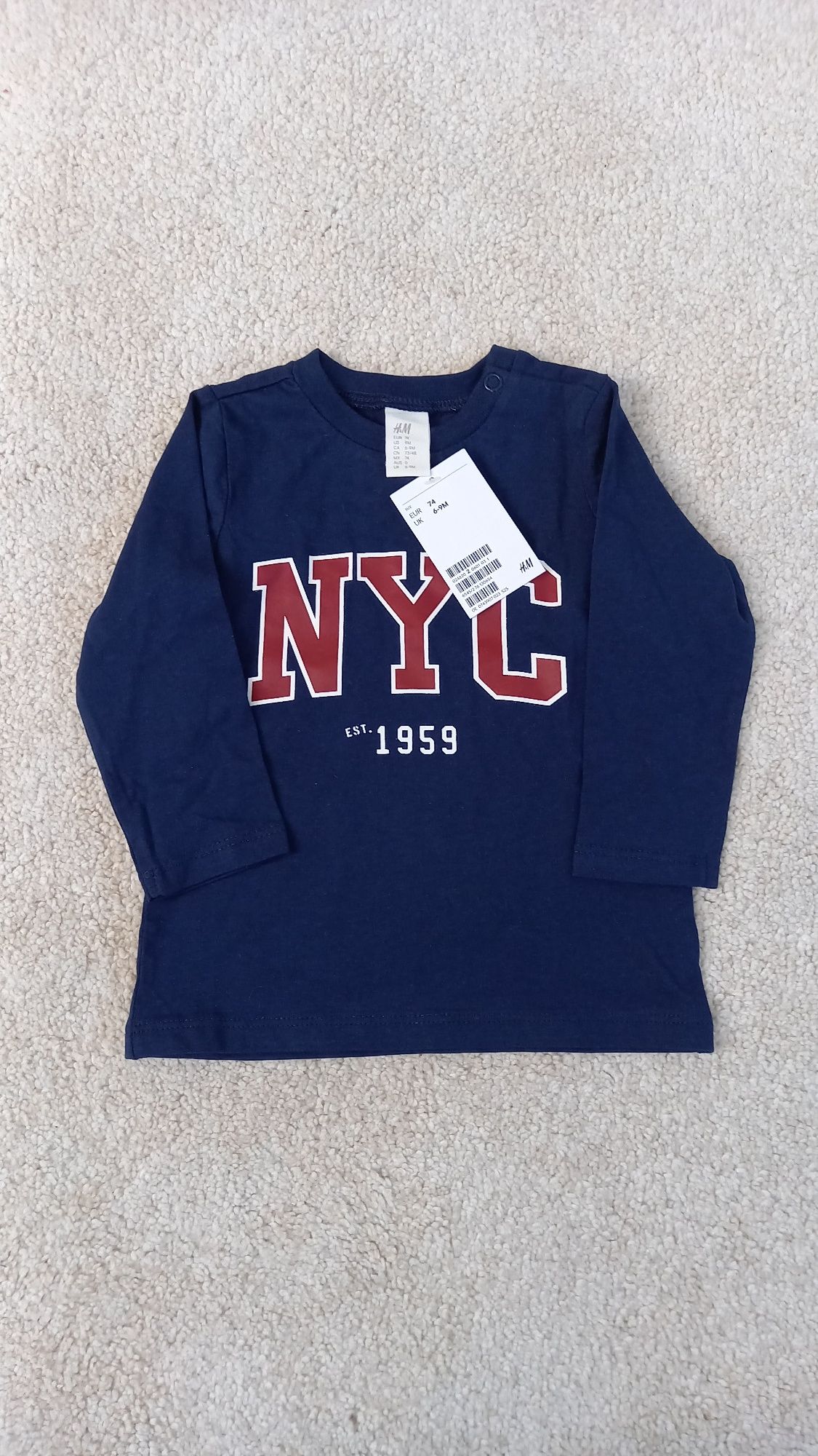 Koszulka 2-Pack H&M rozm. 74' nowe'